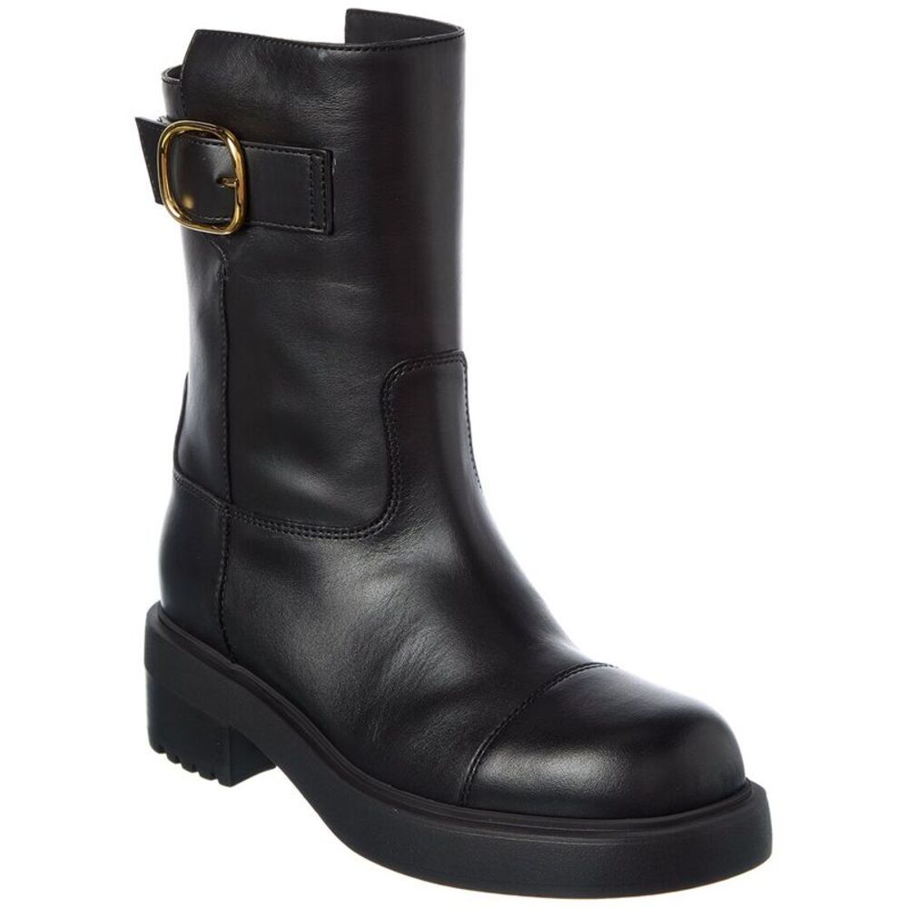Giuseppe Zanotti Morris 25 Leather Boot, Black